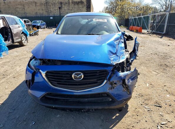 JM1DKDC71H0162680 2017 MAZDA CX-3 Blue Widok z przodu