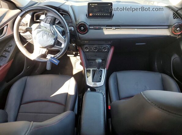 JM1DKDC71H0162680 2017 MAZDA CX-3 Blue Widok deski rozdzielczej