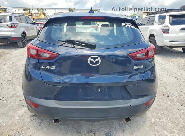 JM1DKDC73G0131204 2016 MAZDA CX-3 Blue უკანა ხედი