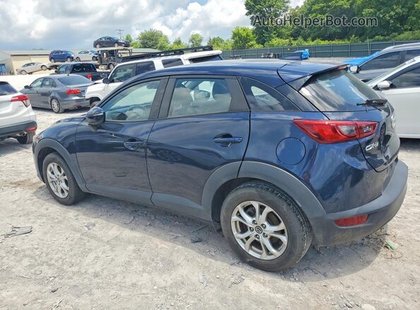 JM1DKDC73G0131204 2016 MAZDA CX-3 Blue უკანა მარცხენა