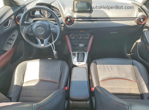 JM1DKDC73G0133292 2016 MAZDA CX-3 Blue Առջևի վահանակի տեսք