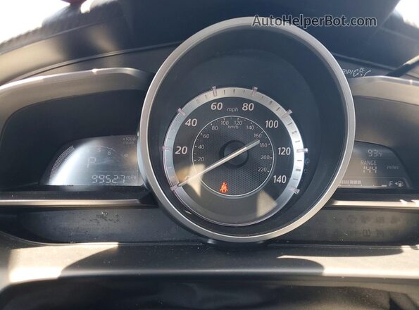 JM1DKDC73G0133292 2016 MAZDA CX-3 Blue Սարքավորումների վահանակի տեսք