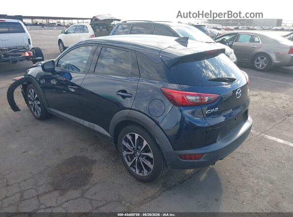 JM1DKDC73K1453179 2019 MAZDA CX-3 Синий Задняя левая четверть
