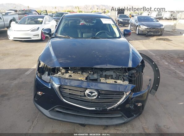 JM1DKDC73K1453179 2019 MAZDA CX-3 Синий Вид задней части салона