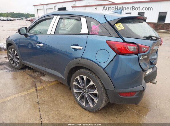 JM1DKDC7XK0445201 2019 MAZDA CX-3 Синий Задняя левая четверть