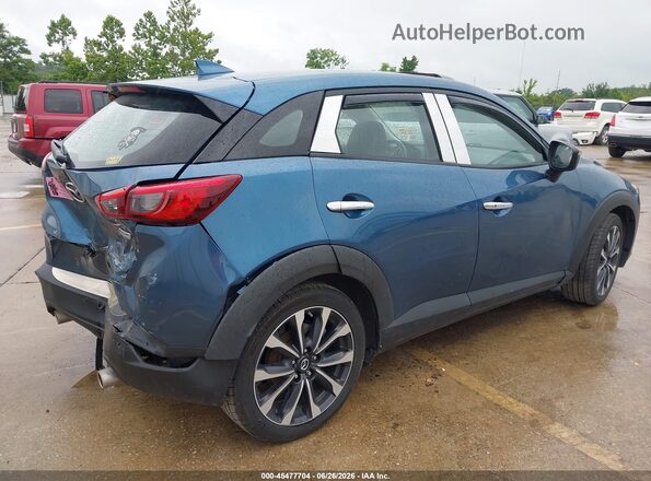 JM1DKDC7XK0445201 2019 MAZDA CX-3 Синий Задняя правая четверть