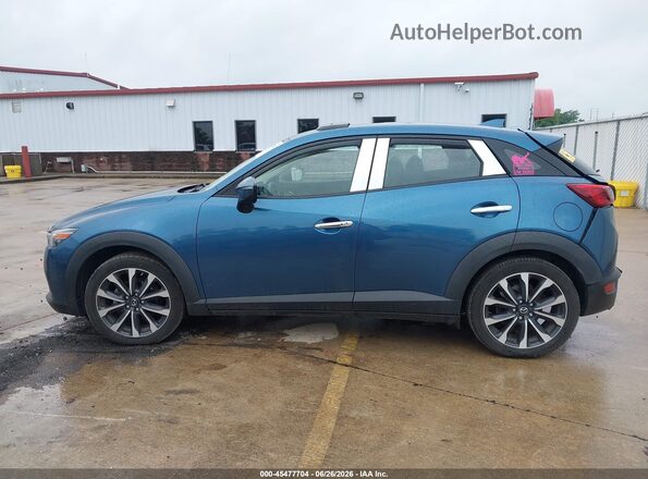 JM1DKDC7XK0445201 2019 MAZDA CX-3 Синий Панорамный вид салона 360°