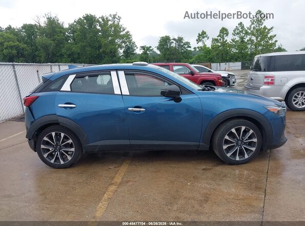 JM1DKDC7XK0445201 2019 MAZDA CX-3 Синий Вид задней части салона