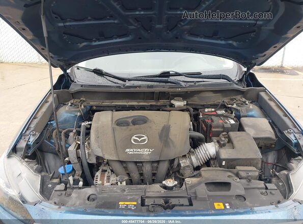 JM1DKDC7XK0445201 2019 MAZDA CX-3 Синий Вид сзади