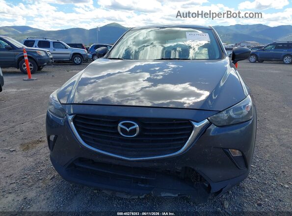 JM1DKFB70H0159508 2017 MAZDA CX-3 Gray Widok z przodu