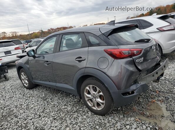 JM1DKFB70K1432044 2019 MAZDA CX-3 Gray Rear left