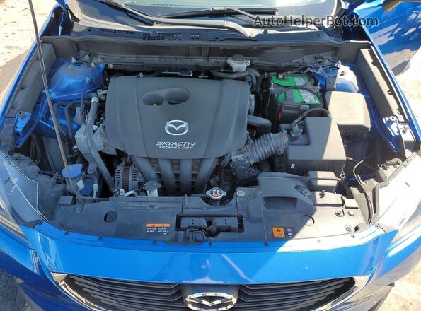 JM1DKFB72H0155248 2017 MAZDA CX-3 Синий Вид подкапотного пространства