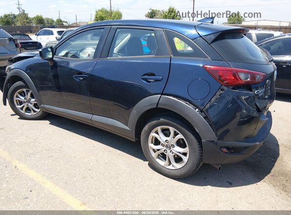 JM1DKFB72K0413467 2019 MAZDA CX-3 Blue Tył lewy