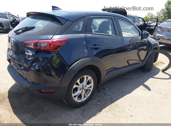 JM1DKFB72K0413467 2019 MAZDA CX-3 Blue Tył prawy