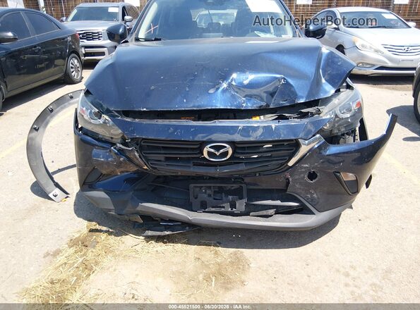 JM1DKFB72K0413467 2019 MAZDA CX-3 Blue Widok z przodu