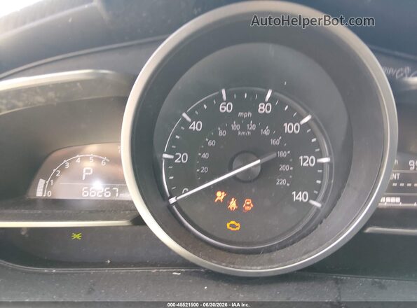 JM1DKFB72K0413467 2019 MAZDA CX-3 Blue Widok tylnych siedzeń
