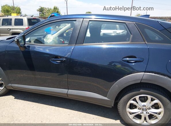 JM1DKFB72K0413467 2019 MAZDA CX-3 Blue Widok wnętrza 360 stopni