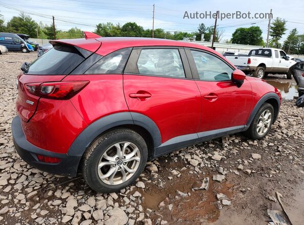 JM1DKFB74J0325129 2018 MAZDA CX-3 Красный Задняя правая четверть
