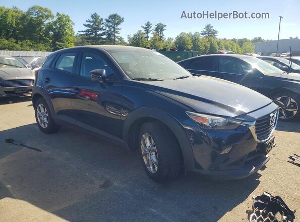 JM1DKFB77G0129145 2016 MAZDA CX-3 Blue Передня права чверть