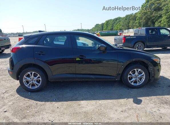 JM1DKFB78G0137397 2016 MAZDA CX-3 Black Widok wnętrza z tyłu