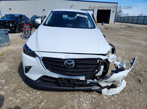 JM1DKFB78L1469747 2020 MAZDA CX-3 White Front view
