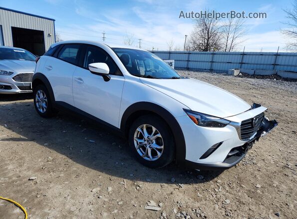 JM1DKFB78L1469747 2020 MAZDA CX-3 White Front right