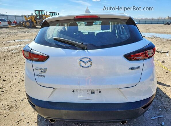 JM1DKFB78L1469747 2020 MAZDA CX-3 White Rear view