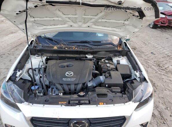 JM1DKFB78L1471336 2020 MAZDA CX-3 White უკანა სალონის ხედი