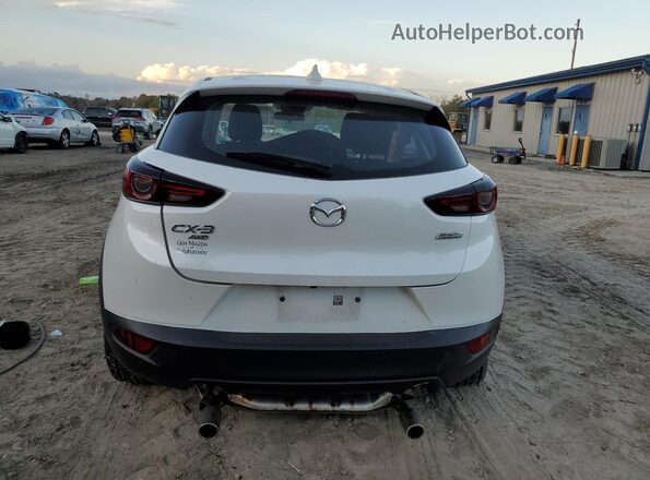 JM1DKFB78L1471336 2020 MAZDA CX-3 White უკანა ხედი