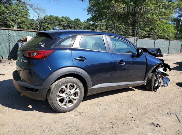 JM1DKFB79J0317530 2018 MAZDA CX-3 Blue Tył prawy