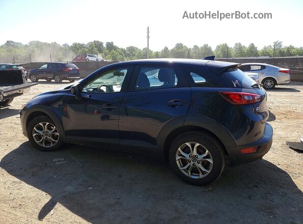 JM1DKFB79J0317530 2018 MAZDA CX-3 Blue Tył lewy