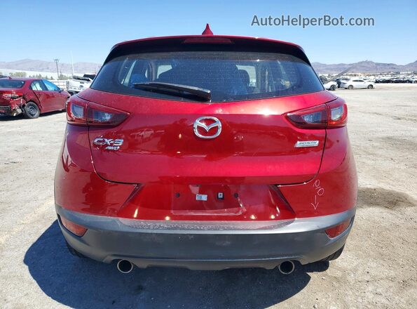 JM1DKFB79K0447910 2019 MAZDA CX-3 Red Вид ззаду