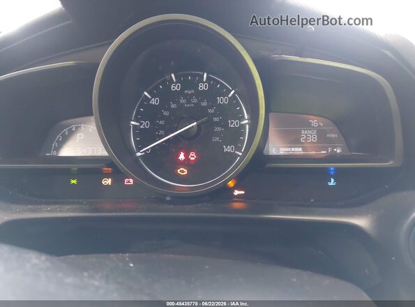 JM1DKFB79K1449344 2019 MAZDA CX-3 Blue Вид задніх сидінь