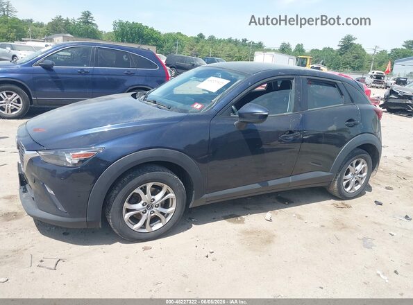 JM1DKFB79K1452065 2019 MAZDA CX-3 Blue Панорамний вид салону 360°