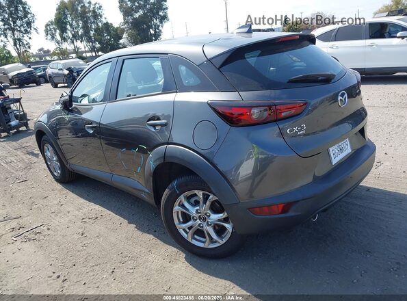 JM1DKFB79M1505124 2021 MAZDA CX-3 Серый Задняя левая четверть