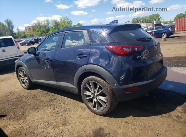 JM1DKFC70H0172936 2017 MAZDA CX-3 Blue უკანა მარცხენა