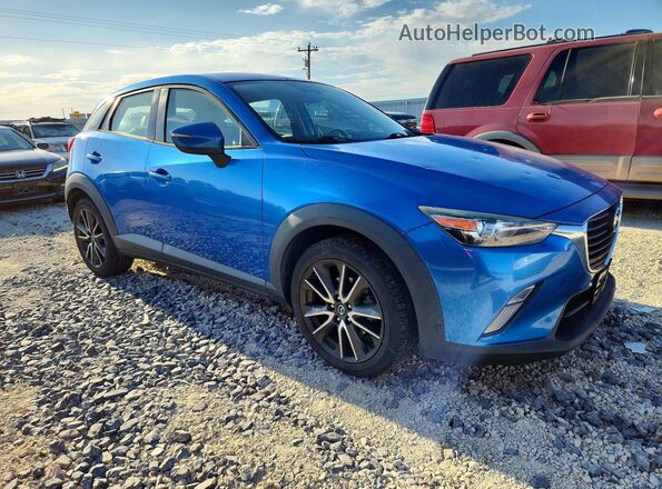 JM1DKFC70H0176310 2017 MAZDA CX-3 Blue Przód prawy
