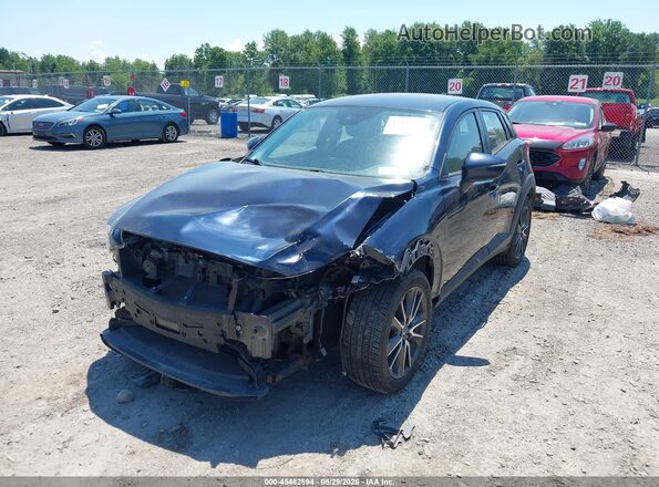 JM1DKFC70J0314580 2018 MAZDA CX-3 Blue Դիմացի տեսք