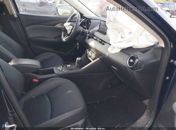 JM1DKFC70K0449687 2019 MAZDA CX-3 Dark Blue Вид салона спереди