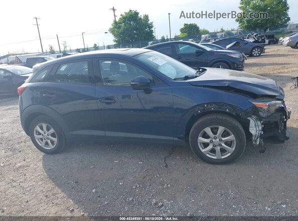 JM1DKFC70K0449687 2019 MAZDA CX-3 Dark Blue Вид щитка приборов