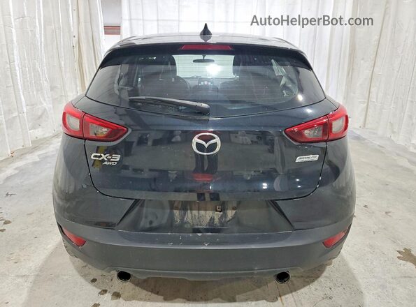 JM1DKFC71H0146295 2017 MAZDA CX-3 Black Հետևի տեսք