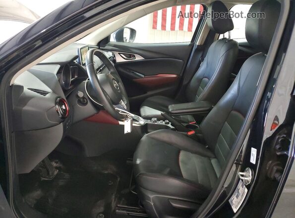 JM1DKFC71H0146295 2017 MAZDA CX-3 Black Սալոնի դիմացի տեսք