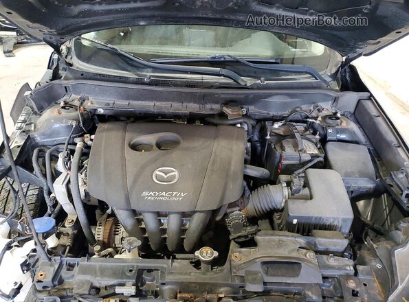 JM1DKFC71H0146295 2017 MAZDA CX-3 Black Սալոնի հետևի տեսք