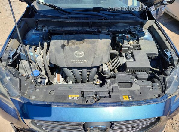 JM1DKFC71K0403186 2019 MAZDA CX-3 Blue Vista interior trasera