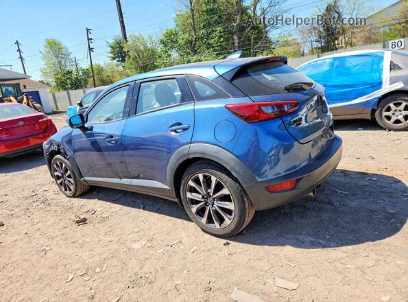 JM1DKFC71K0403186 2019 MAZDA CX-3 Blue Trasero izquierdo