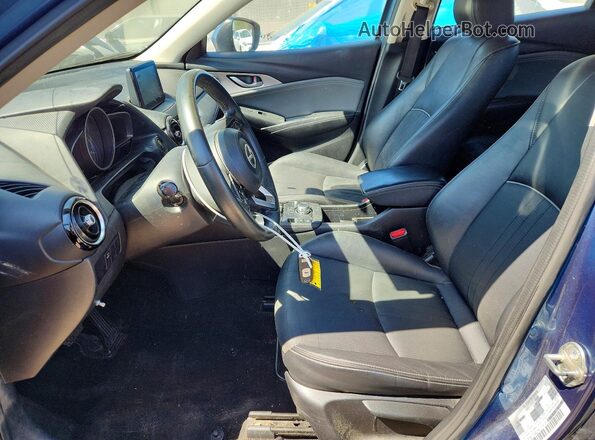 JM1DKFC71K0403186 2019 MAZDA CX-3 Blue Vista interior delantera
