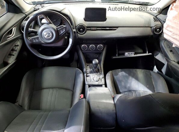 JM1DKFC71K0408064 2019 MAZDA CX-3 Синий Вид панели приборов