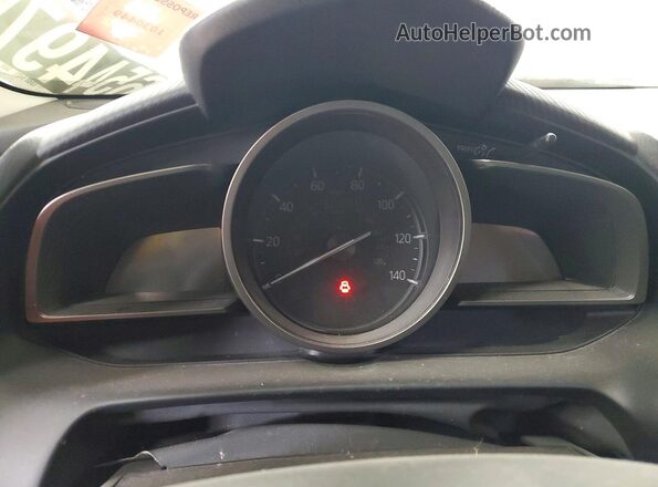 JM1DKFC71K0408064 2019 MAZDA CX-3 Синий Вид щитка приборов