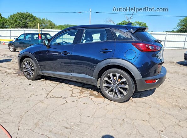 JM1DKFC72K0435810 2019 MAZDA CX-3 Синий Задняя левая четверть