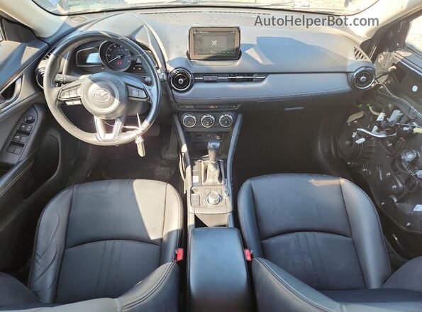JM1DKFC72K0435810 2019 MAZDA CX-3 Синий Вид панели приборов
